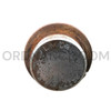 4"/50cal Mark 3 Wooden Dummy Round with Wooden Fuze