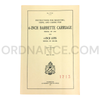 6-inch Model of 1910 Barbette Carriage Instruction Manual