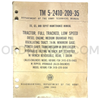 Technical Manual (TM 5-2410-209-35) for Allis-Chalmers Model HD16M Tractor June 1965 FSN 2410-078-6483