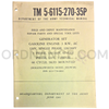 Technical Manual (TM 5-6115-270-35P) for Hollingsworth Model JHGW3B Generator Set June 1961 FSN 6115-778-6004