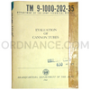 Technical Manual (TM 9-1000-202-35) for Evaluation of Cannon Tubes March 1964