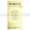 Technical Manual (TM 9-1005-212-10) for .30cal M1919A4, M1919A6 Browning Machine Gun and M2 Tripod Mount April 1969 FSN 1005-672-1643