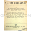 Technical Manual (TM 9-1005-212-35) for .30cal M1917A1, M1919A4, M1919A6 Machine Guns and M1917A1, M2, M74 Tripod Mounts September 1965