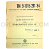 Technical Manual (TM 9-1015-211-34) for 105mm M49 Howitzer and 105mm M85 Howitzer Mount June 1960