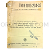 Technical Manual (TM 9-1015-234-35) for 105mm M102 Towed Light Howitzer March 1965