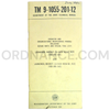 Technical Manual (TM 9-1055-201-12) for 3.5-Inch M20A1 and M20A1B1 Rocket Launchers W/E October 1968 FSN 1055-840-1841
