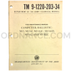 Technical Manual (TM 9-1220-203-34) for M13, M13A1, M13A1C, M13A1D, M13A2, and M13B1C Ballistic Computers January 1963