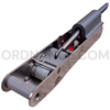 H117-1AC Spring-Loaded Push-Button Rim Latch
