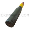 25mm Bushmaster M792 HEI-T round with fired case