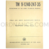 Technical Manual (TM 9-1240-247-35) for M102T172 Telescope October 1960