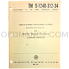 Technical Manual (TM 9-1240-312-34) for M149 Telescope Mount May 1973 NSN 1240-00-762-9334