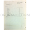 Technical Manual (TM 9-1240-322-35P) for Infinity Sight July 1964 FSN 1240-056-4854