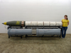 U.S. Navy 16-inch Iowa-Class Battleship Ammunition Display -  complete with projectile, propellant bags, propellant cans, and display stands