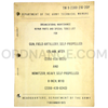 Technical Manual (TM 9-2300-216-20P) for 175mm M107 Self Propelled Field Artillery Gun and 8-Inch M110 Self Propelled Howitzer December 1973 FSN 2350-436-6635