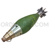60mm M73 Yugoslav High-Explosive Mortar Round with UT-M68P1 Fuze and KV 8501-3 Fiber Tube