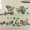 Original Engineering 1898 Whitehead 5-Metre U.S. Mark I Torpedo and Obry Gear Print