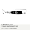 Vietnam War Bring-Back U.S. 81mm M141 Shrouded Tail-Fin Assembly for the M362 / M362A1 Mortar Bombs