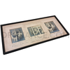 Rear Admiral Franklin J. Drake Collection of Original Personal Letters and Framed Gelatin Silver Photographs Spanning 43 years from 1885 to 1928 - Civil War Veteran & Captain of the Battleship USS Wisconsin BB-9
