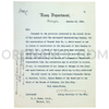 Rear Admiral Franklin J. Drake Collection of Original Personal Letters and Framed Gelatin Silver Photographs Spanning 43 years from 1885 to 1928 - Civil War Veteran & Captain of the Battleship USS Wisconsin BB-9