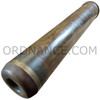 6-inch .47cal Mark 4 Brass cartridge case remade into Mark 3 Mod 0 brass dummy cartridge