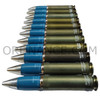 Eleven round loading clip with eleven, 30mm TP M788 U.S. Aluminum Rounds