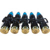 Five, 30mm M788 Target Practice Rounds in Mark 1 links