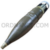 Soviet 125mm OF19 High Explosive Training Fin Stabilized Projectile with PU105 Training Cartridge
