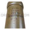 Soviet 125mm Split, Bursting, Fragmentation Training Fin Stabilized Projectile with PU105 Training Cartridge