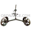 Soviet Model 1941 Mortar Bipod With Wheels