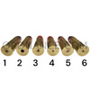 37mm Winchester Manufacturing Company Explosive Rounds With Mark 1 Projectiles in Brass Cases