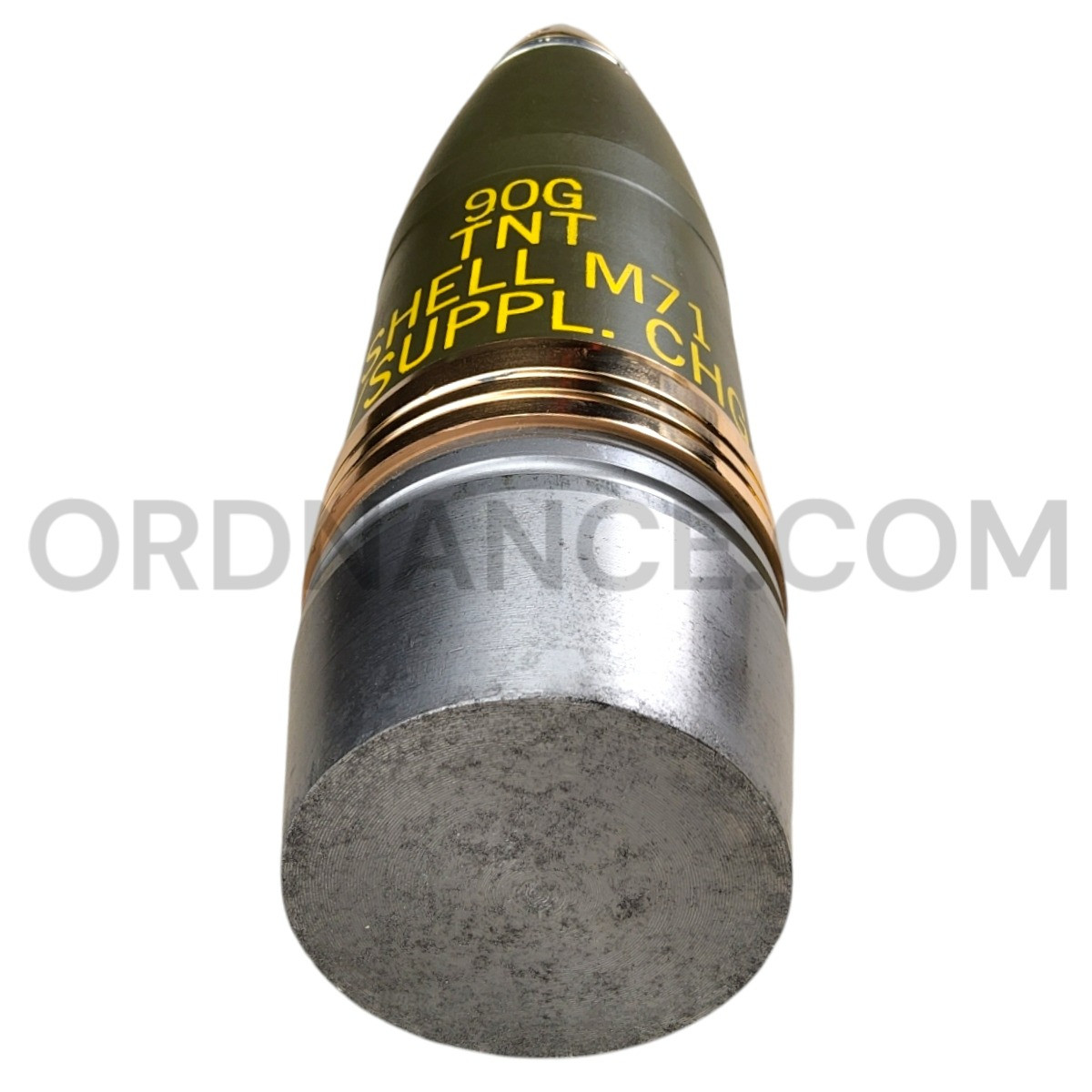 90mm M71 HE Round with M501A1 Mechanical Time Superquick Fuze