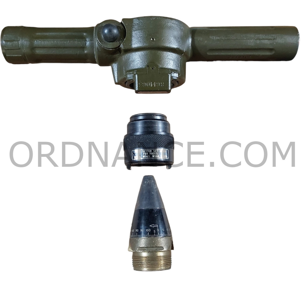 XM63 fuze setter in Carrying Case 10543310 for fuzes