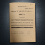 Army Standard Nomenclature List Manuals (SNL)