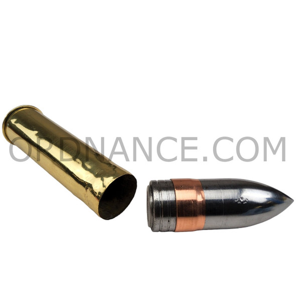 37mm Mark 5 Explosive Round in Brass Case-1