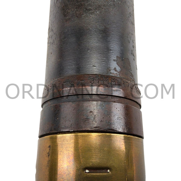 37mm M74 Round with M16 Brass Case