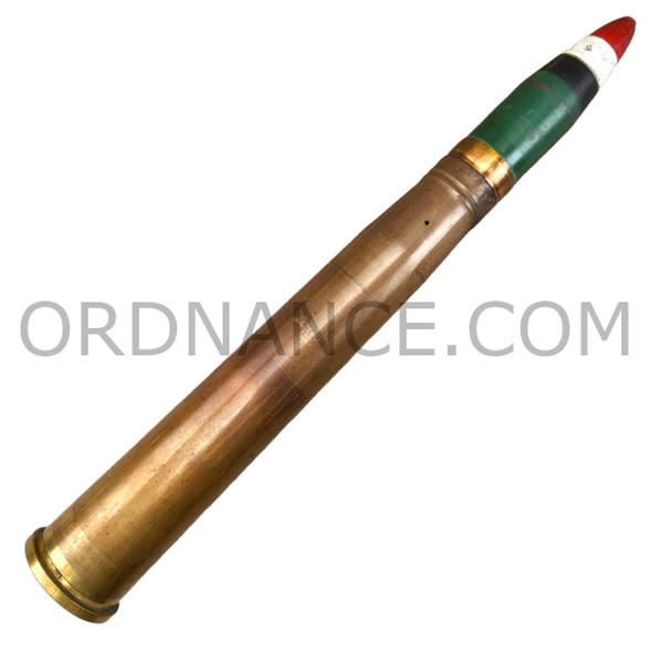 40mm L60 Mark 2 Mod 5 High Explosive Incendiary Tracer Round With Mark 1 Mod 1 Brass Case