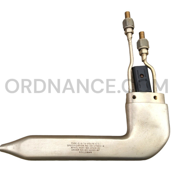 Kollsman 12V. Heated Pitot Tube. Type C-8 12volt DC.