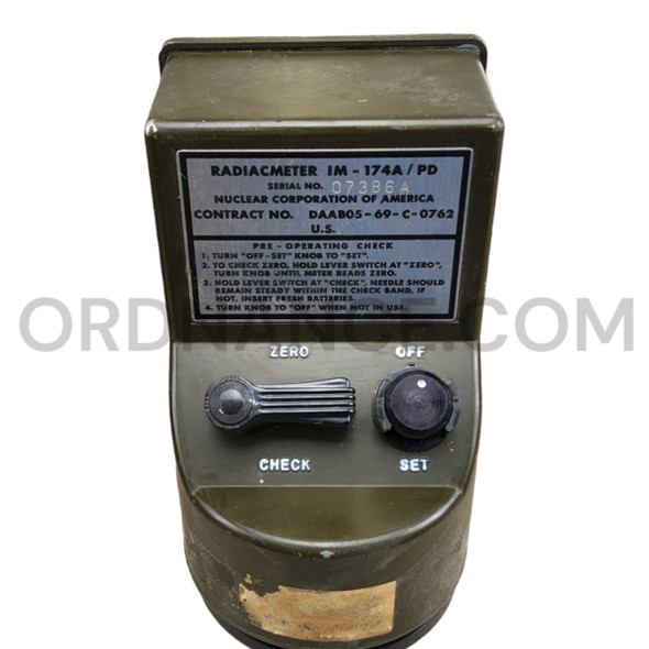IM-174A/PD Radiacmeter With Case