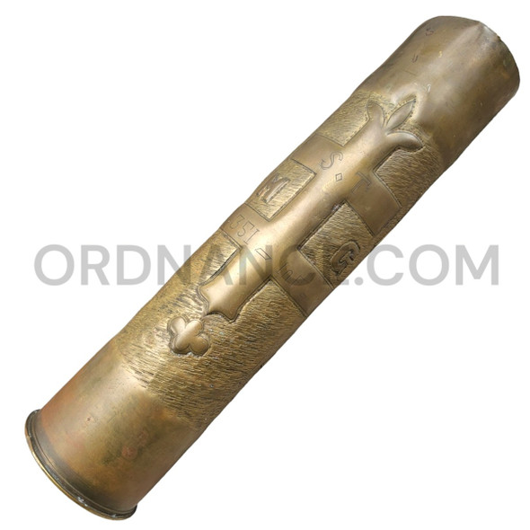75mm French- American MLE 1897 Brass Case