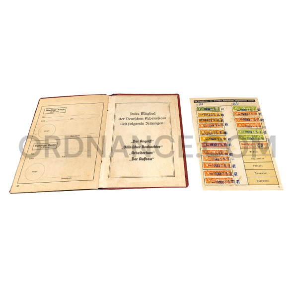 Nazi ID Work Passbook