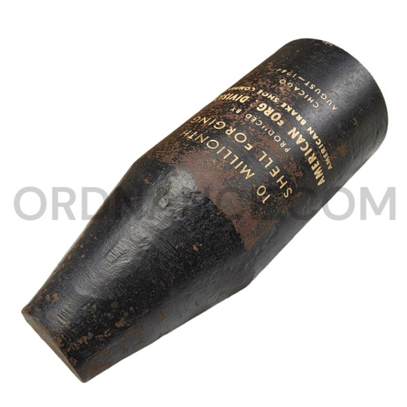 60mm American Forge Division American Brake Shoe Company's 10 Millionth Shell Forging
