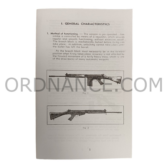 Reproduction of F.N. Light Automatic Rifle