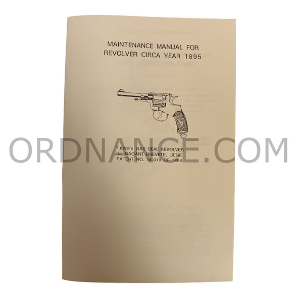Reproduction of Nagant Gas Seal Revolver Series 1895
