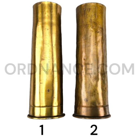 42mm 1.65" Hotchkiss Paris 2 Part Brass Cases