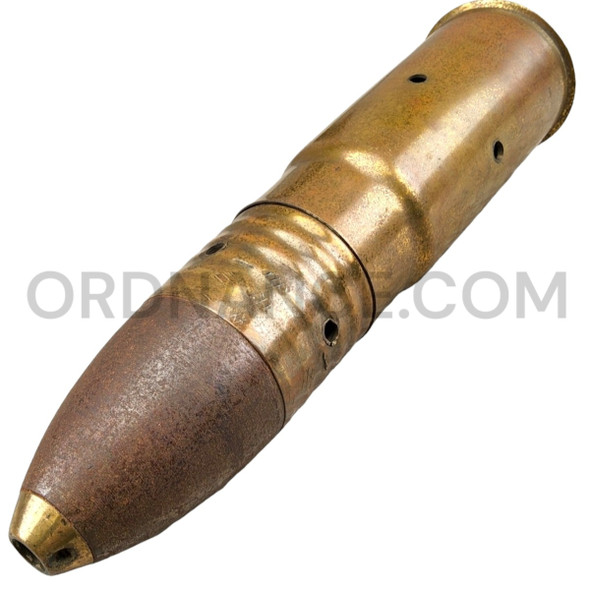 47mm Hotchkiss Explosive Round With 1894 Union Metallic Company and Driggs Ordnance Company Brass Case