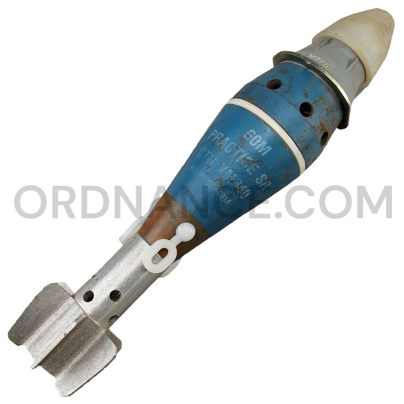 60mm XM840 Practice-Short Range Mortar With M755 Point Detonating Practice Fuze