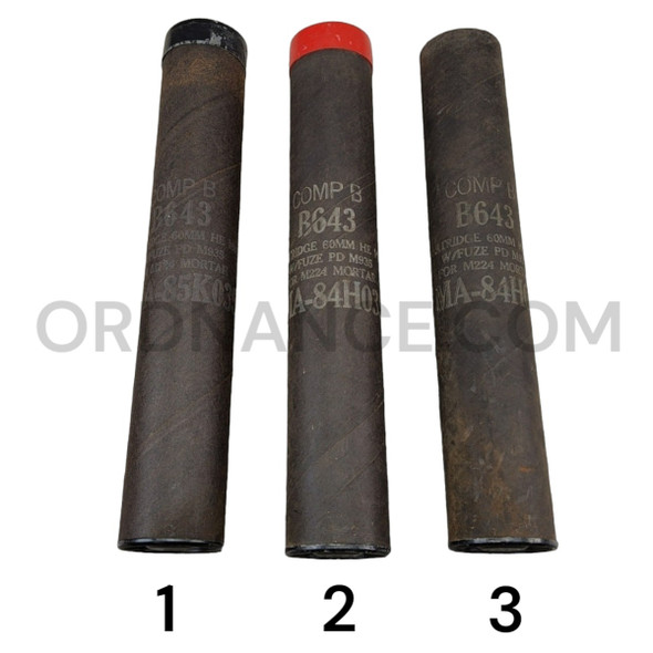 60mm Mortar Round Fiber Tubes