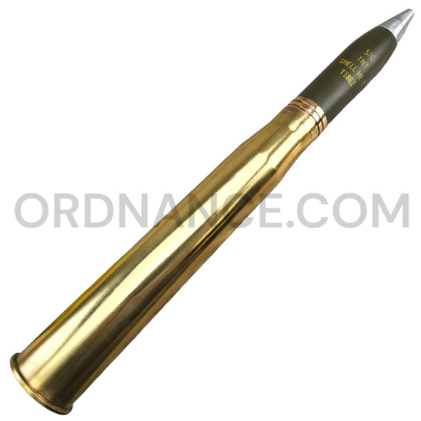 57mm T18E2 High Explosive Tracer Round With M23A2 Brass Case