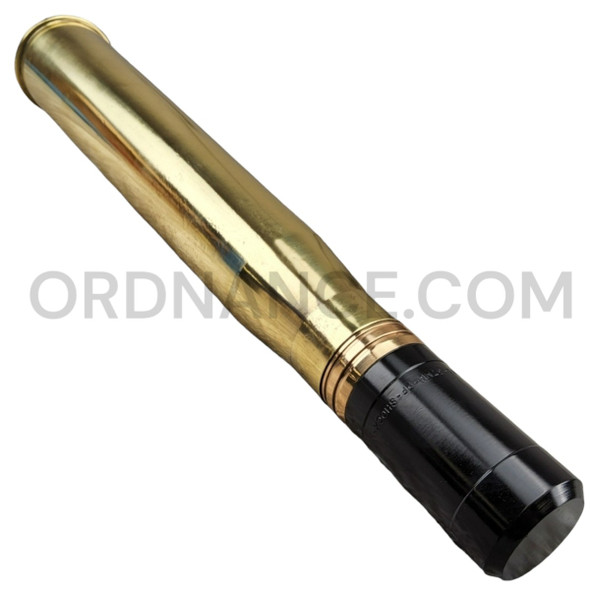 1961 57mm Shock M1001- T1 Proof Projectile Round With M23A2 Brass Case