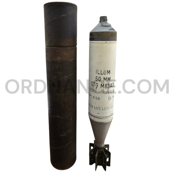 60mm M83A3 Illumination Mortar With Fiber Tube